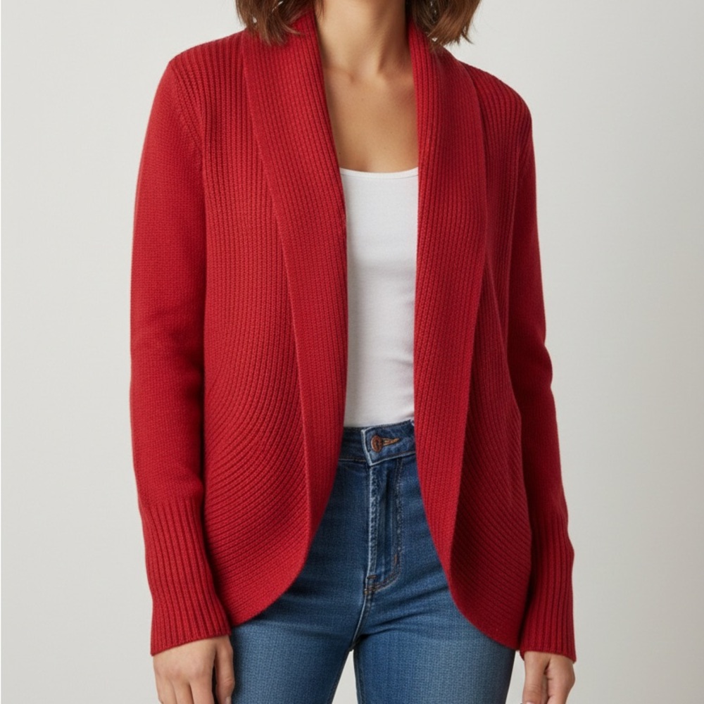 Alison Dailey Open Front Cardigan